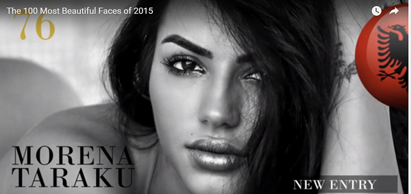 世界で最も美しい顔7６位moena　taraku│The 100 Most Beautiful Faces of 2015