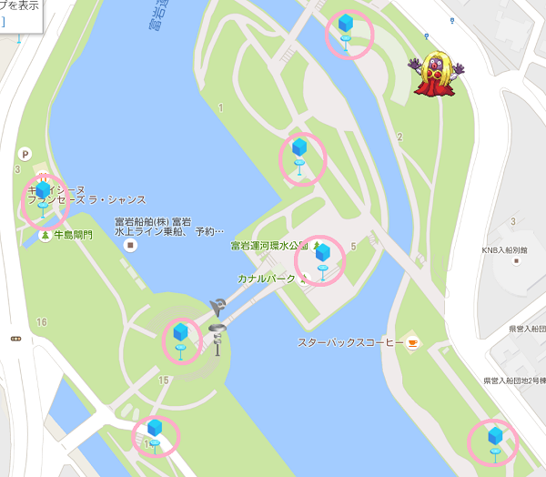 ポケモンgo 富山県環水公園に出現するポケモン一覧 目撃情報 ルージュラの巣 上條晴行 Com Lineオープンチャット